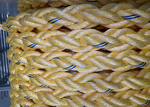 聚酯纖維混合八股纜繩案例